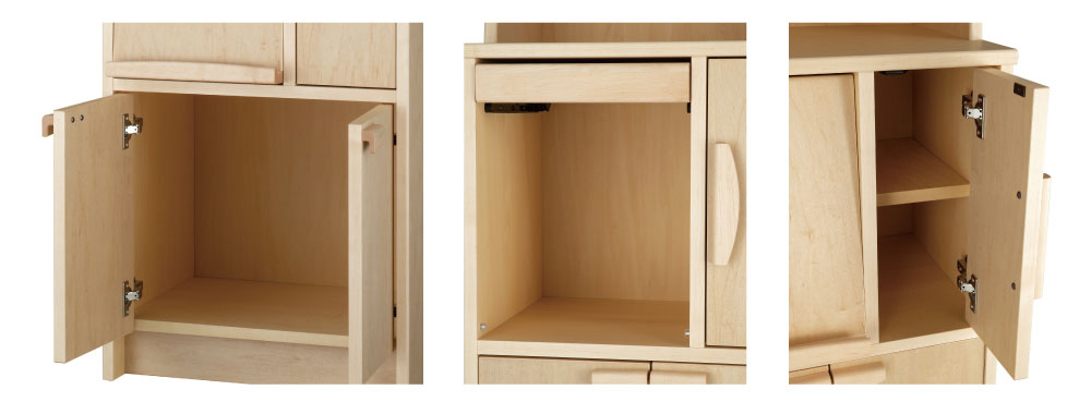 骨壺を収められる広いスペース